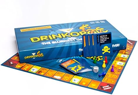 משחק מסיבות שתייה | משחק שתייה מהנה לליל המשחק | משחק לוח חברתי ואינטראקטיבי מצחיק למבוגרים | גיל 21+